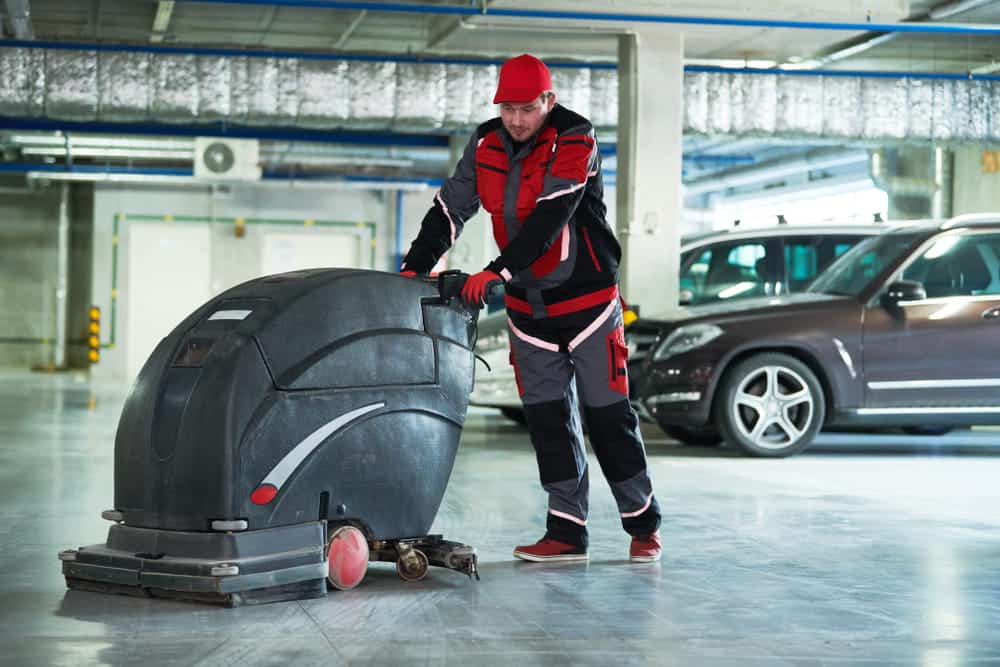 Parkade Cleaning in Calgary