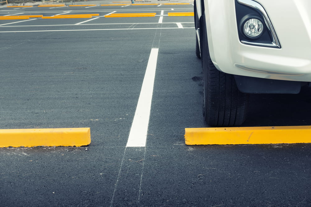 Parking Lot Line Painting in Calgary